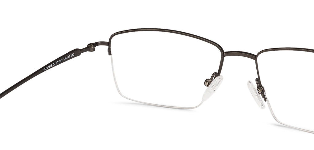 Half Rim Eyeglasses-Frame Rectangle--EG Half Rim Eyeglasses-Frame Rectangle--EG