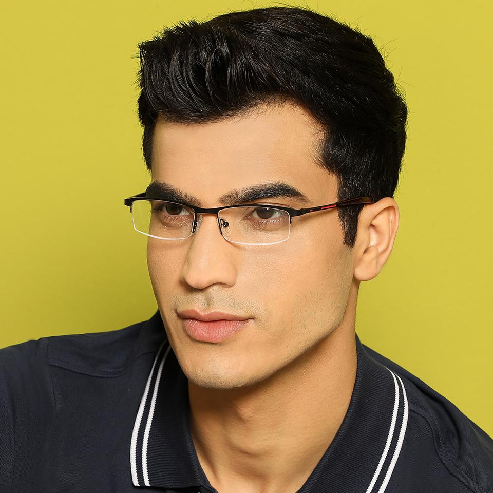 Rimless Eyeglasses-Frame Rectangle--EG Rimless Eyeglasses-Frame Rectangle--EG