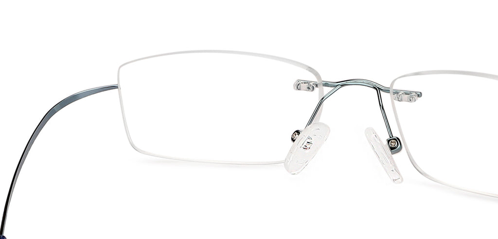 Rimless Eyeglasses-Frame Rectangle--EG Rimless Eyeglasses-Frame Rectangle--EG