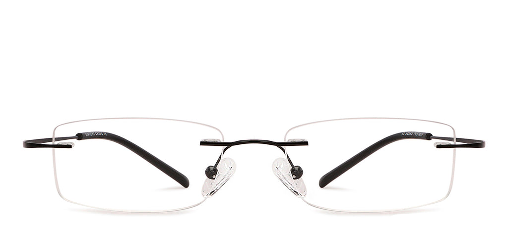 Rimless Eyeglasses-Frame Rectangle--EG Rimless Eyeglasses-Frame Rectangle--EG