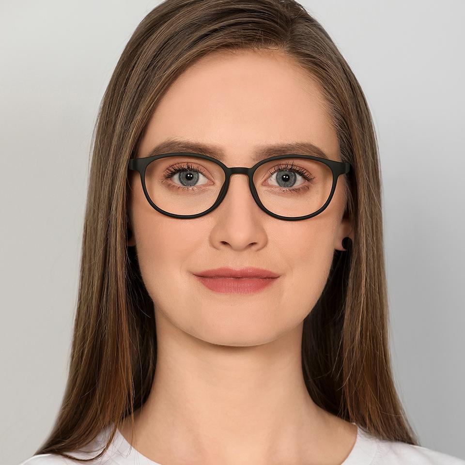 Square Eyeglasses-Frame Round--EG Square Eyeglasses-Frame Round--EG