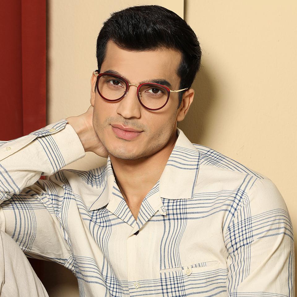 Square Eyeglasses-Frame Round--EG Square Eyeglasses-Frame Round--EG