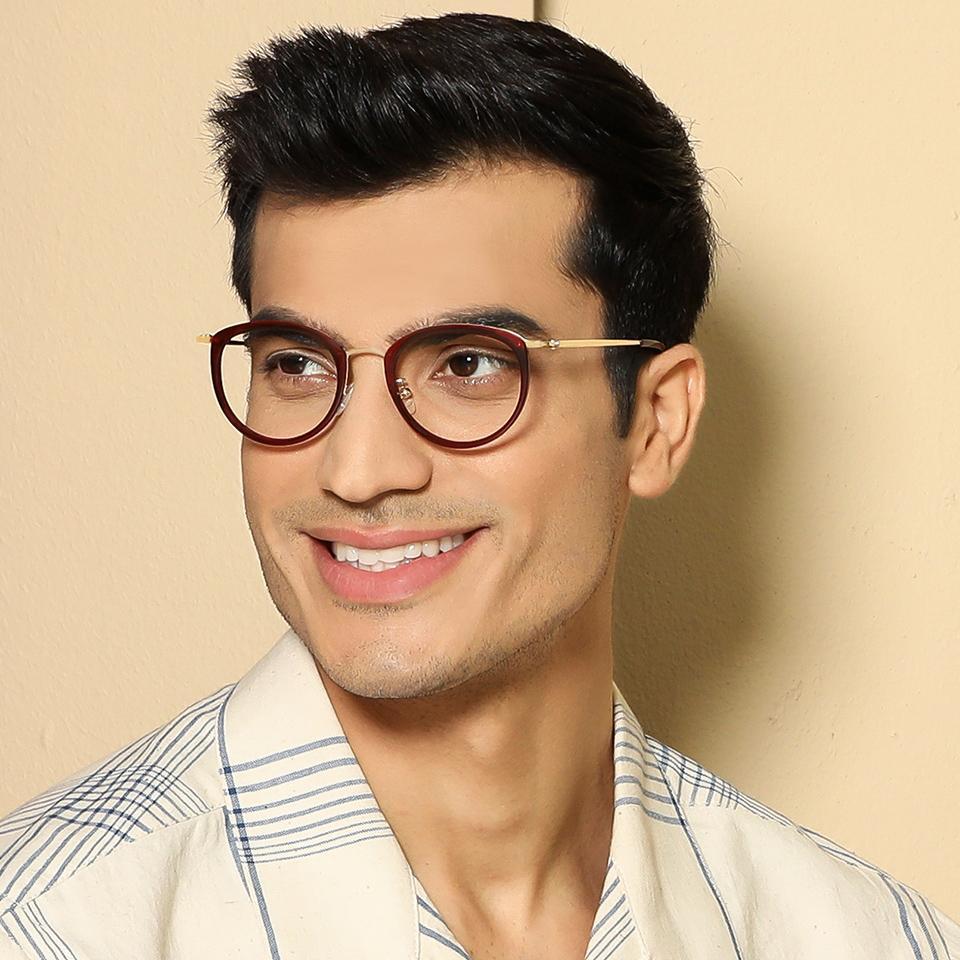 Square Eyeglasses-Frame Round--EG Square Eyeglasses-Frame Round--EG