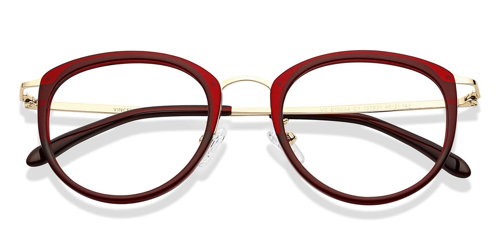 Square Eyeglasses-Frame Round--EG Square Eyeglasses-Frame Round--EG