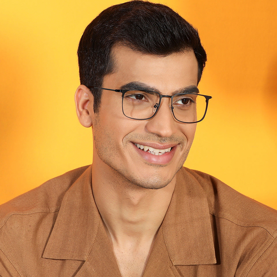 Full Rim Eyeglasses-Frame Square--EG Full Rim Eyeglasses-Frame Square--EG