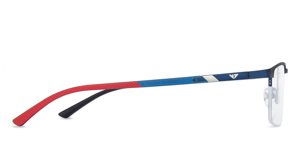 Half Rim Eyeglasses-Frame Rectangle--EG Half Rim Eyeglasses-Frame Rectangle--EG