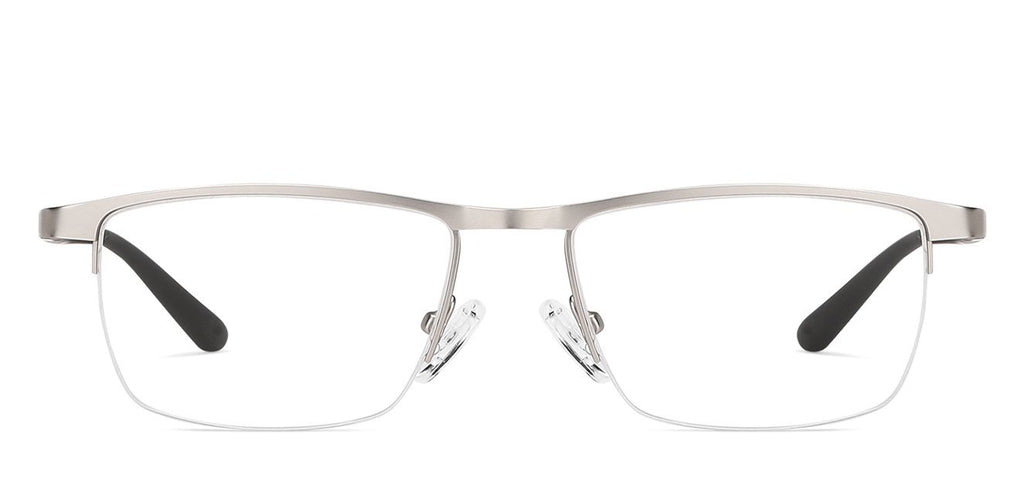 Half Rim Eyeglasses-Frame Rectangle--EG Half Rim Eyeglasses-Frame Rectangle--EG