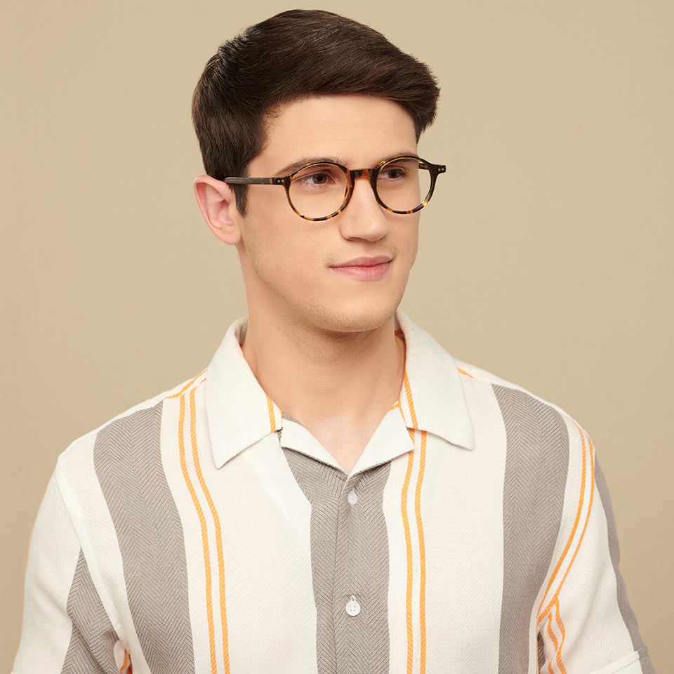 Square Eyeglasses-Frame Round--EG Square Eyeglasses-Frame Round--EG