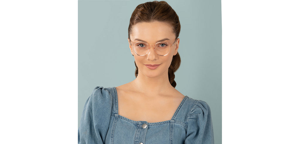 Square Eyeglasses-Frame Round--EG Square Eyeglasses-Frame Round--EG