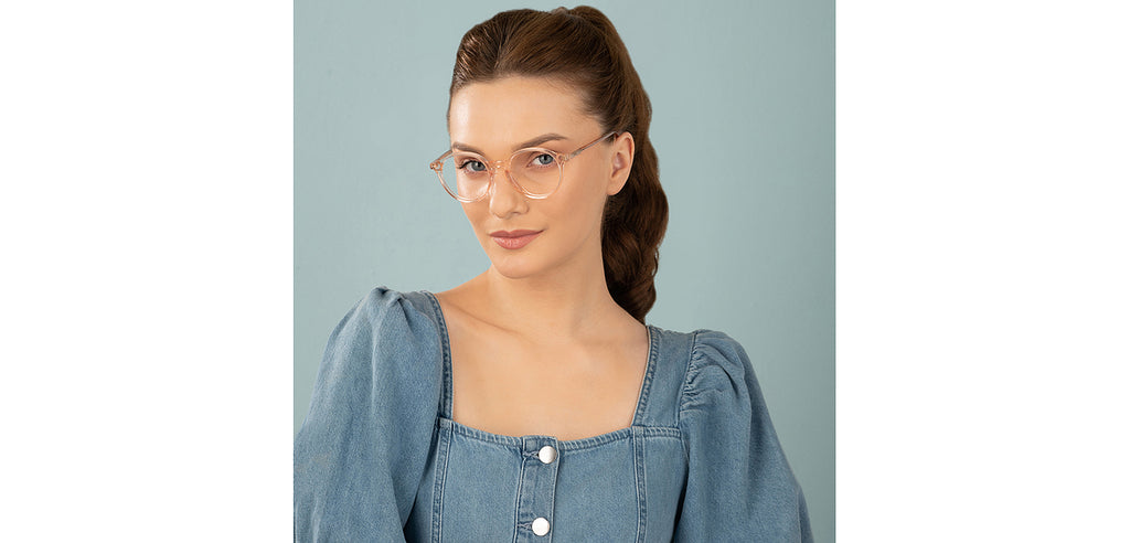 Square Eyeglasses-Frame Round--EG Square Eyeglasses-Frame Round--EG