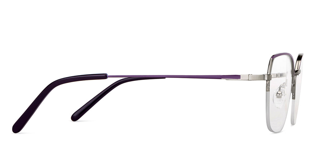 Half Rim Eyeglasses-Frame Cat Eye--EG Half Rim Eyeglasses-Frame Cat Eye--EG