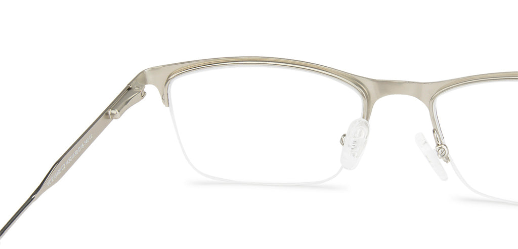 Half Rim Eyeglasses-Frame Rectangle--EG Half Rim Eyeglasses-Frame Rectangle--EG
