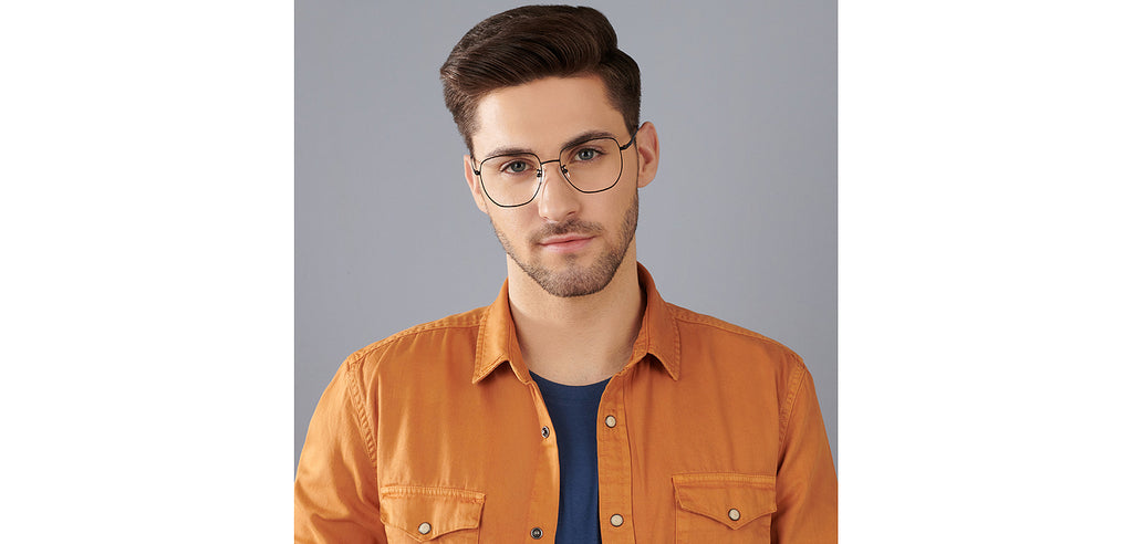 Full Rim Eyeglasses-Frame Geometric--EG Full Rim Eyeglasses-Frame Geometric--EG