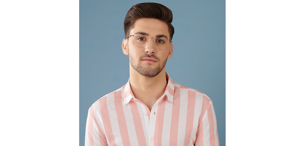Full Rim Eyeglasses-Frame Geometric--EG Full Rim Eyeglasses-Frame Geometric--EG