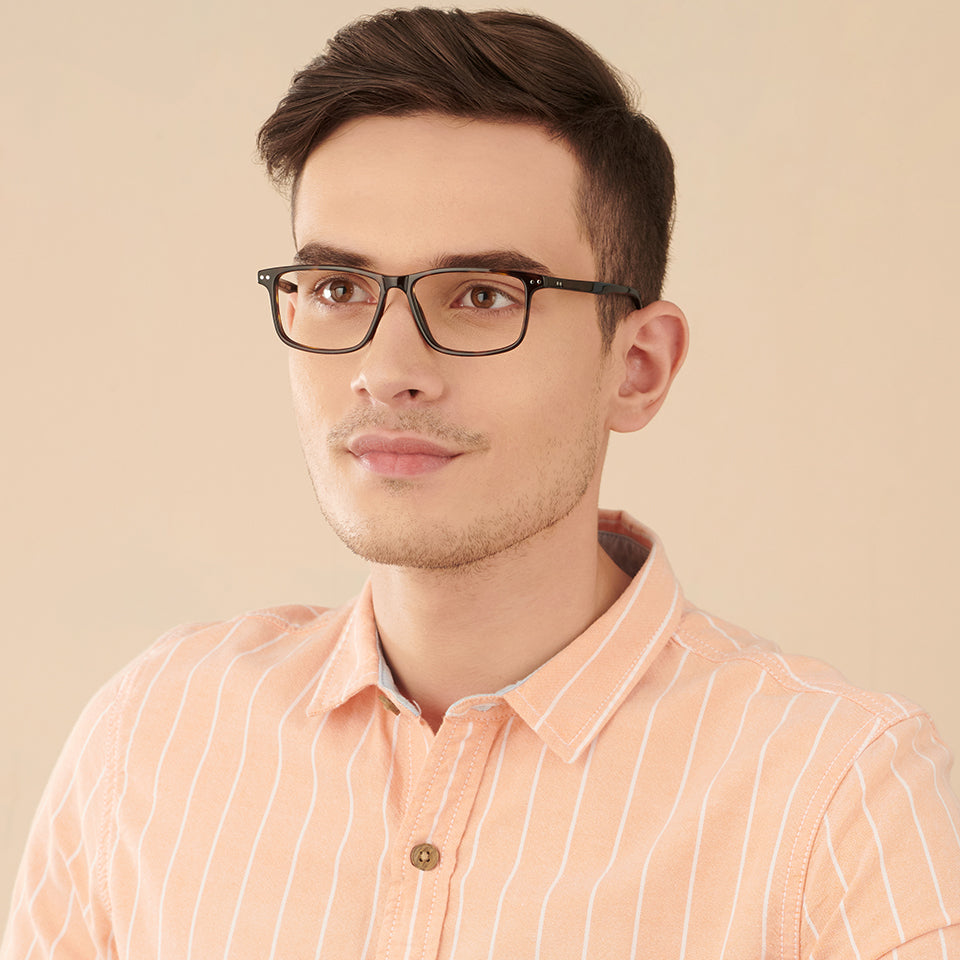 Rich Acetates-Frame Rectangle--EG Rich Acetates-Frame Rectangle--EG