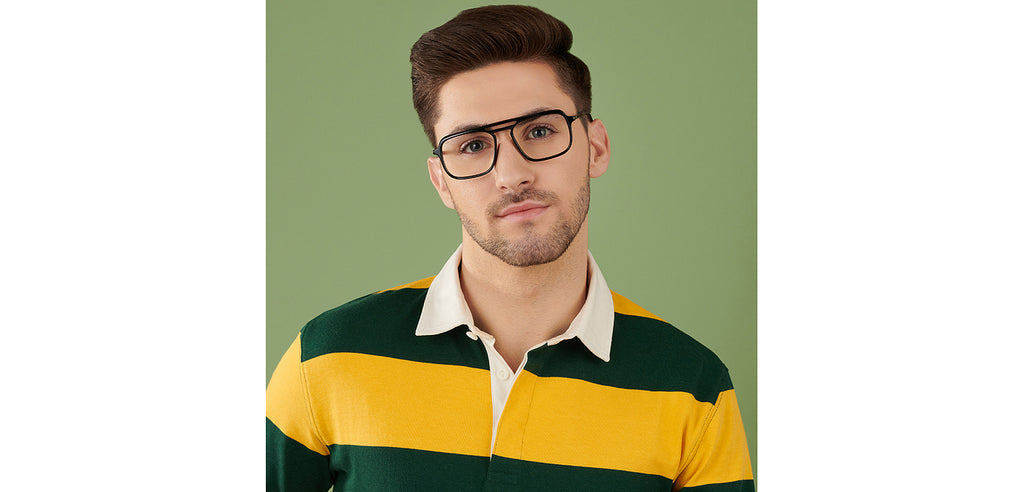 Rich Acetates-Frame Rectangle--EG Rich Acetates-Frame Rectangle--EG