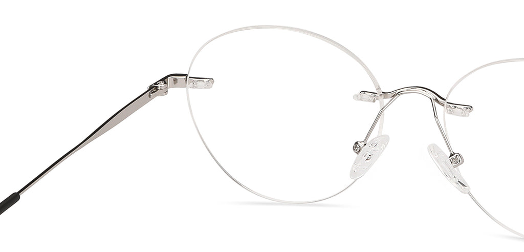 Rimless Eyeglasses-Frame Round--EG Rimless Eyeglasses-Frame Round--EG