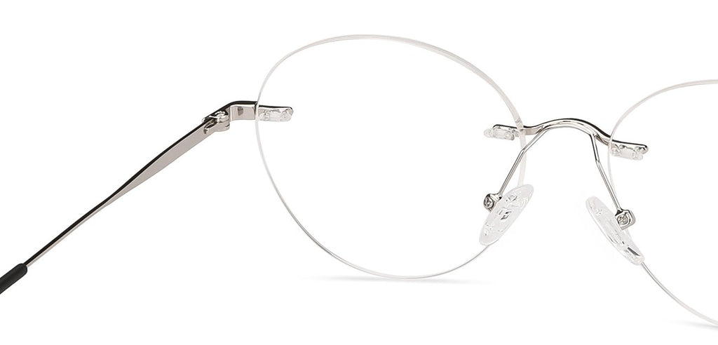 Rimless Eyeglasses-Frame Round--EG Rimless Eyeglasses-Frame Round--EG
