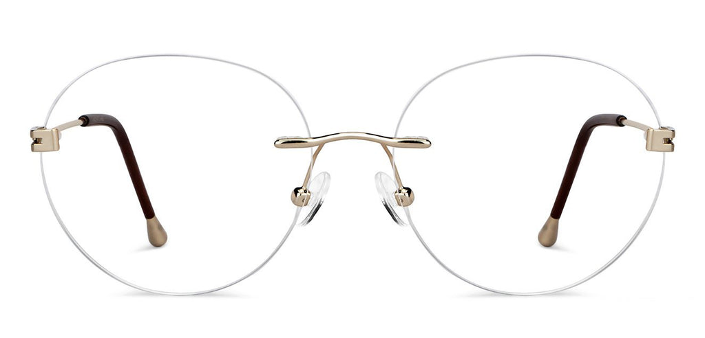 Rimless Eyeglasses-Frame Round--EG Rimless Eyeglasses-Frame Round--EG