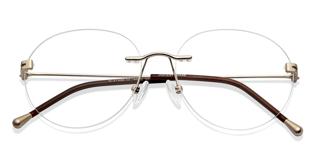 Rimless Eyeglasses-Frame Round--EG Rimless Eyeglasses-Frame Round--EG