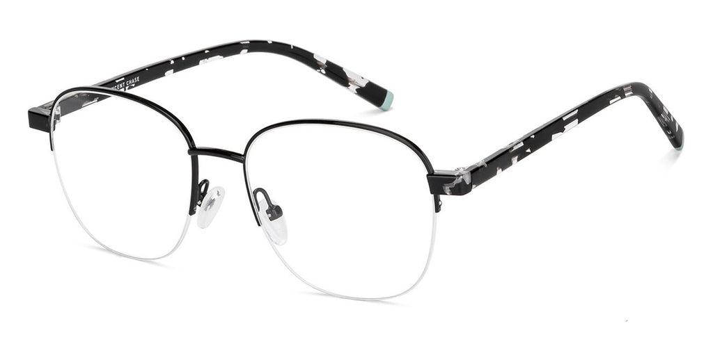 Half Rim Eyeglasses-Frame Round--EG Half Rim Eyeglasses-Frame Round--EG