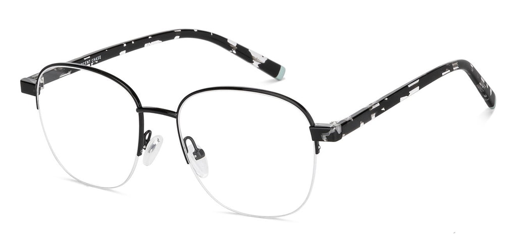 Half Rim Eyeglasses-Frame Round--EG Half Rim Eyeglasses-Frame Round--EG