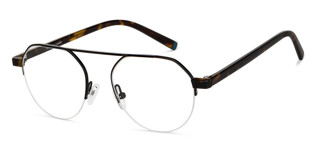 Half Rim Eyeglasses-Frame Round--EG Half Rim Eyeglasses-Frame Round--EG