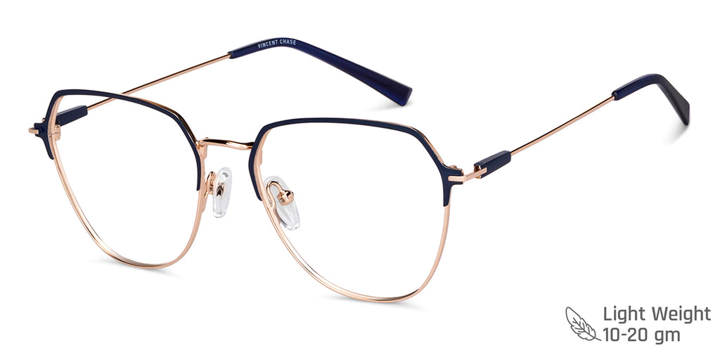 Vincent Chase Eyeglasses-Frame Geometric--EG Vincent Chase Eyeglasses-Frame Geometric--EG