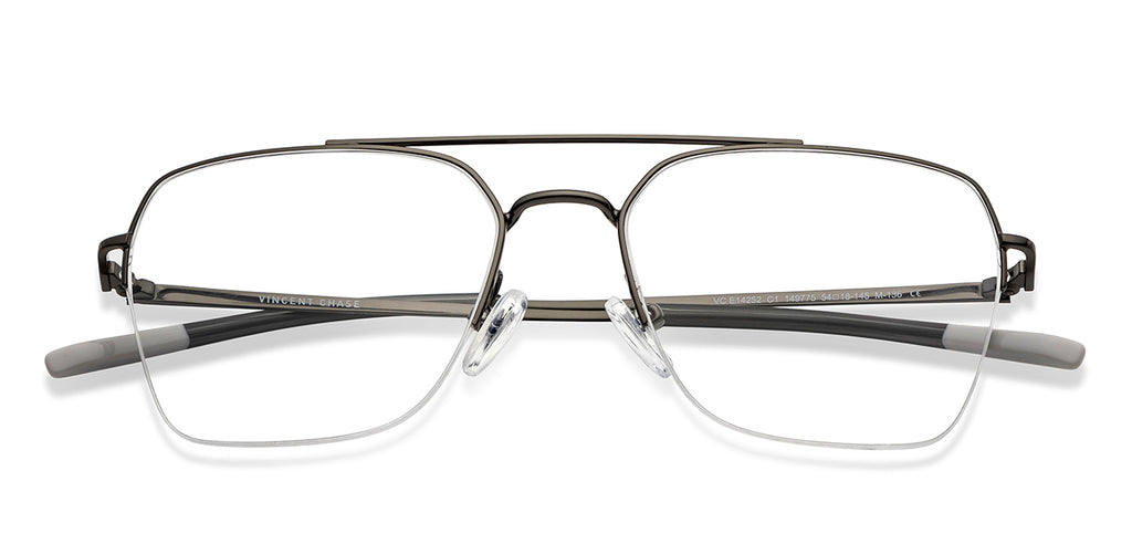 Half Rim Eyeglasses-Frame Geometric--EG Half Rim Eyeglasses-Frame Geometric--EG