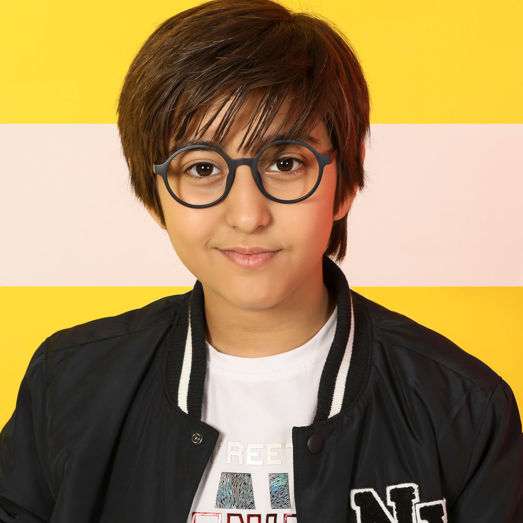 Blue Light Eyeglasses For Women-Frame Round--EG Blue Light Eyeglasses For Women-Frame Round--EG