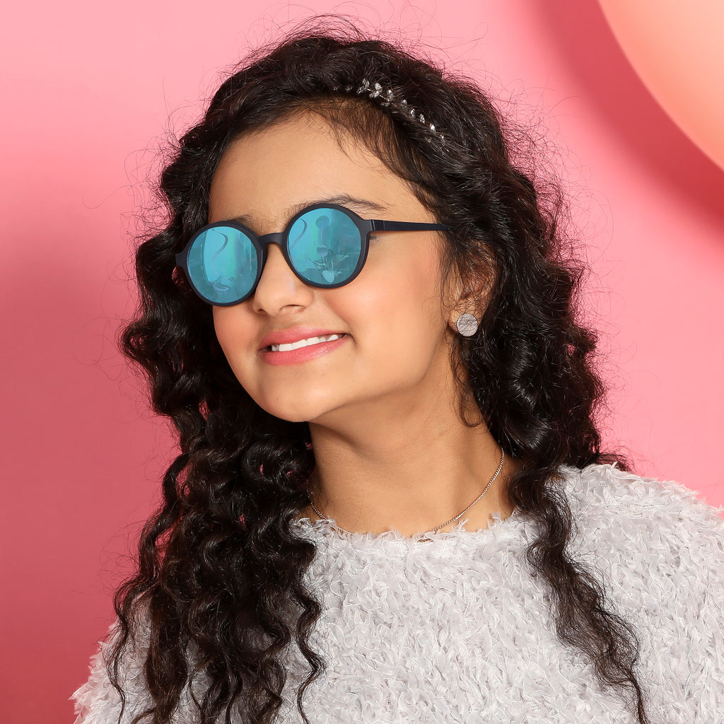 Blue Light Eyeglasses For Women-Frame Round--EG Blue Light Eyeglasses For Women-Frame Round--EG