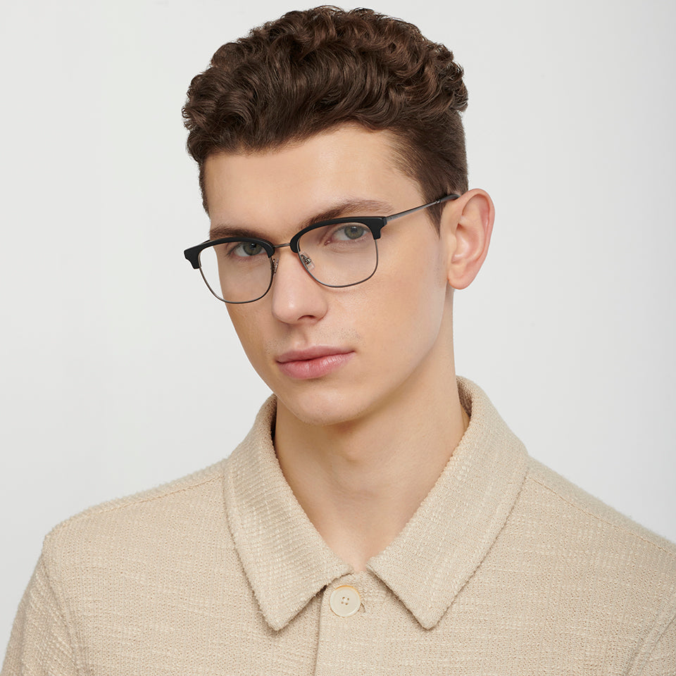 Fossil Eyeglasses-Frame Rectangle--EG