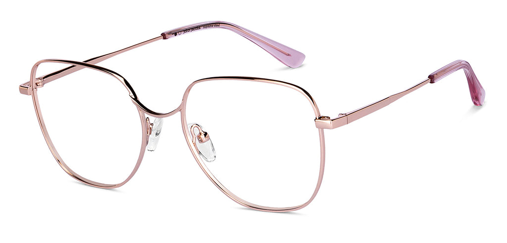 Square Eyeglasses-Frame Round--EG