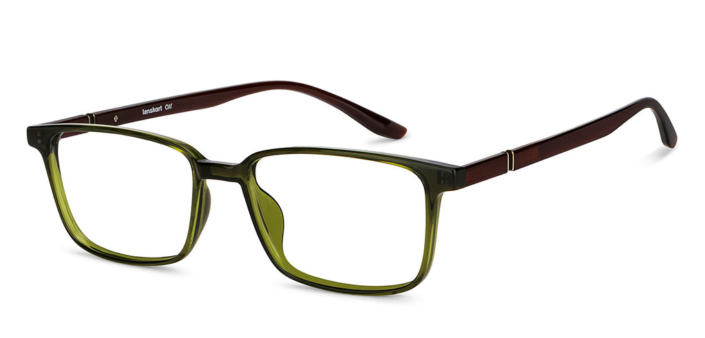Transition Eyeglasses-Frame Rectangle--EG