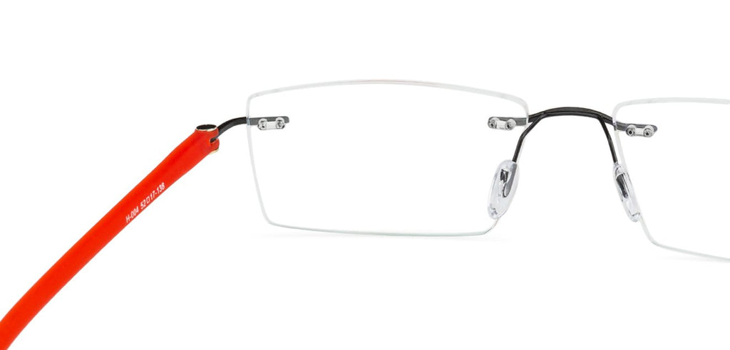 Rimless Eyeglasses-Frame Rectangle--EG