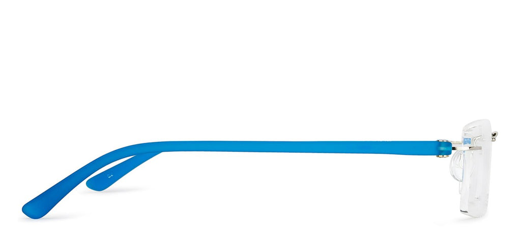 Rimless Eyeglasses-Frame Rectangle--EG