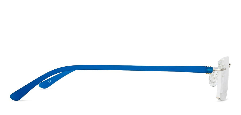Rimless Eyeglasses-Frame Rectangle--EG