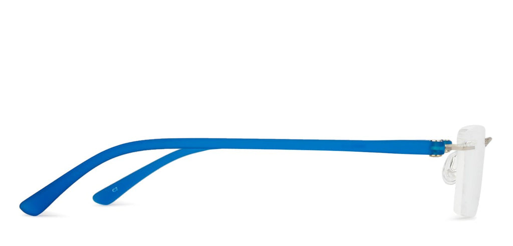 Rimless Eyeglasses-Frame Rectangle--EG