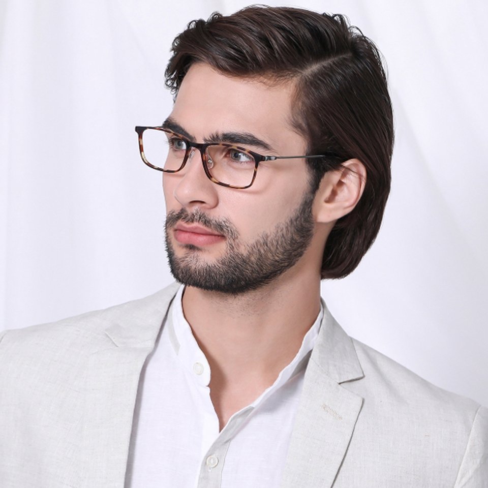 Rectangle Eyeglasses-Frame Rectangle--EG