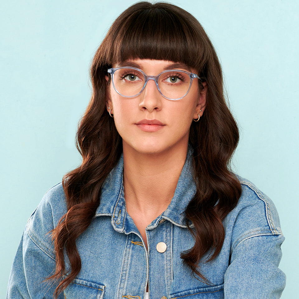 Cat Eye Eyeglasses-Frame Cat Eye--EG