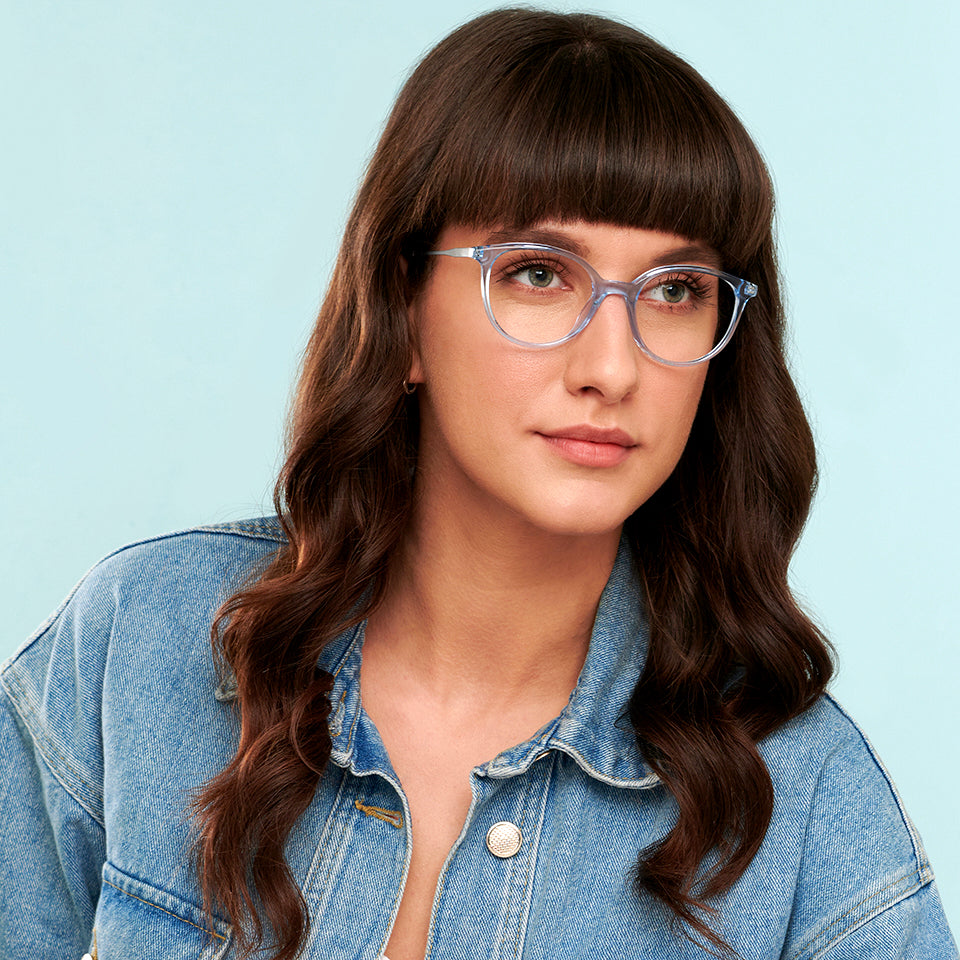 Cat Eye Eyeglasses-Frame Cat Eye--EG