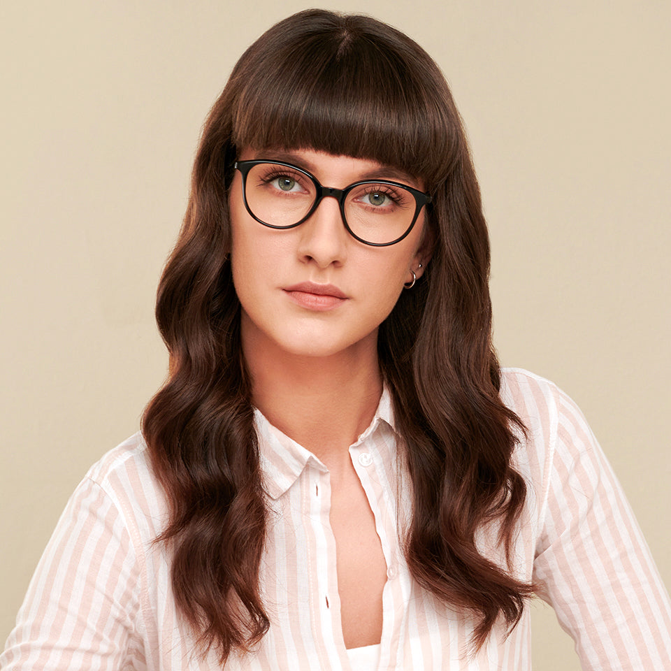 Cat Eye Eyeglasses-Frame Cat Eye--EG