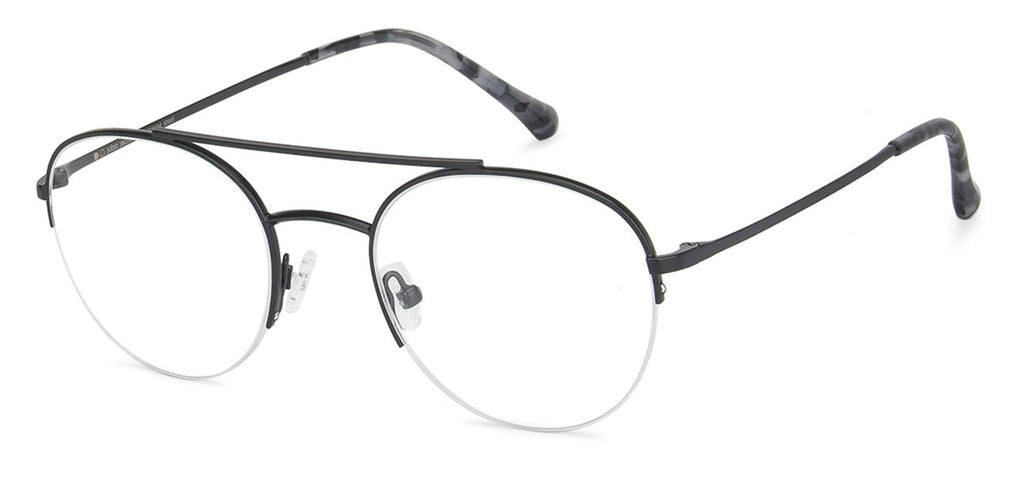 Half Rim Eyeglasses-Frame Aviator--EG