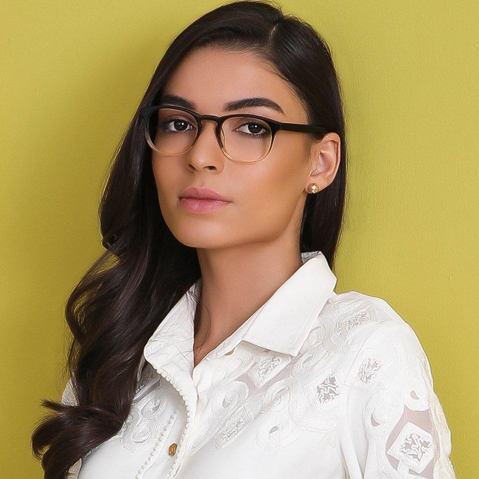 Round Eyeglasses-Frame Round--EG