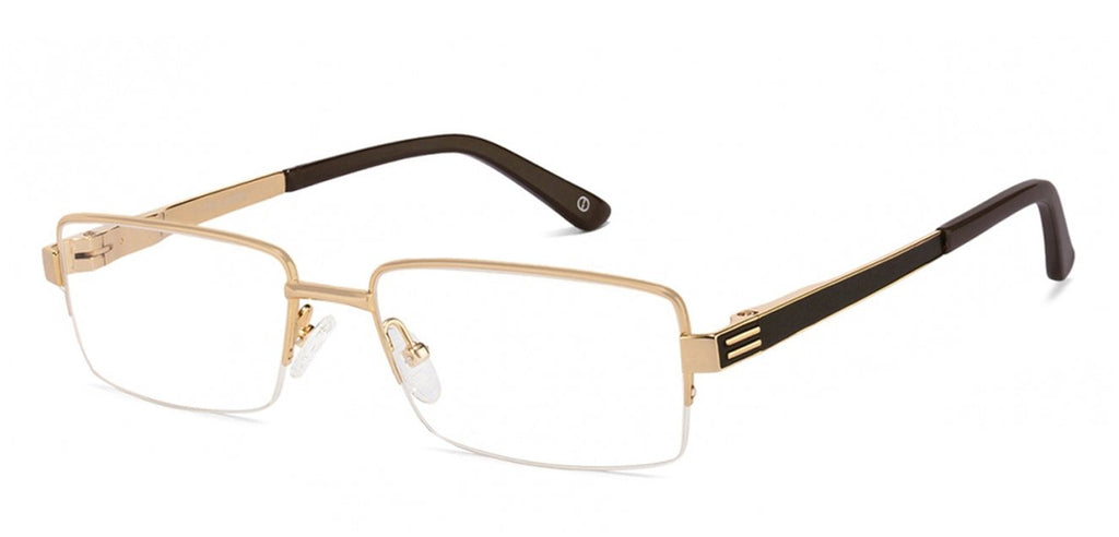 Half Rim Eyeglasses-Frame Rectangle--EG
