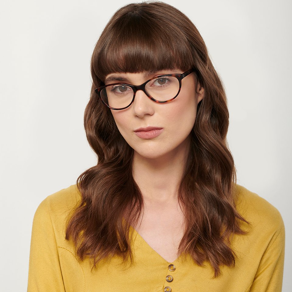 Cat Eye Eyeglasses-Frame Cat Eye--EG