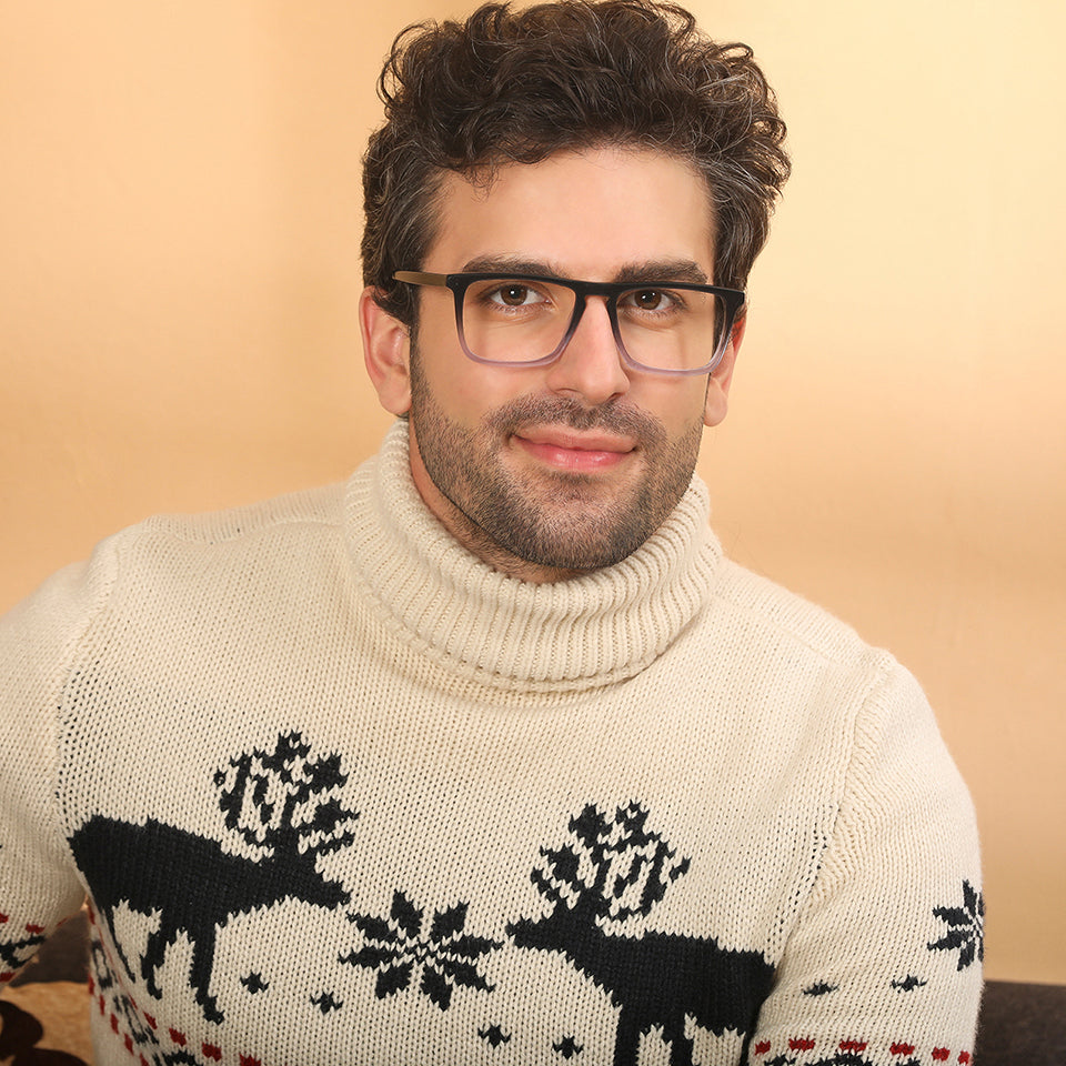 Rectangle Eyeglasses-Frame Rectangle--EG