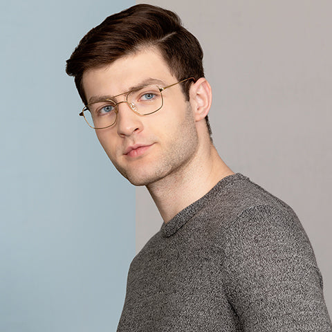 Rectangle Eyeglasses-Frame Rectangle--EG