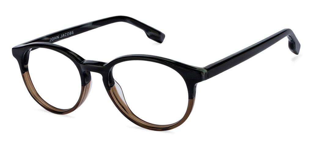 Square Eyeglasses-Frame Round--EG