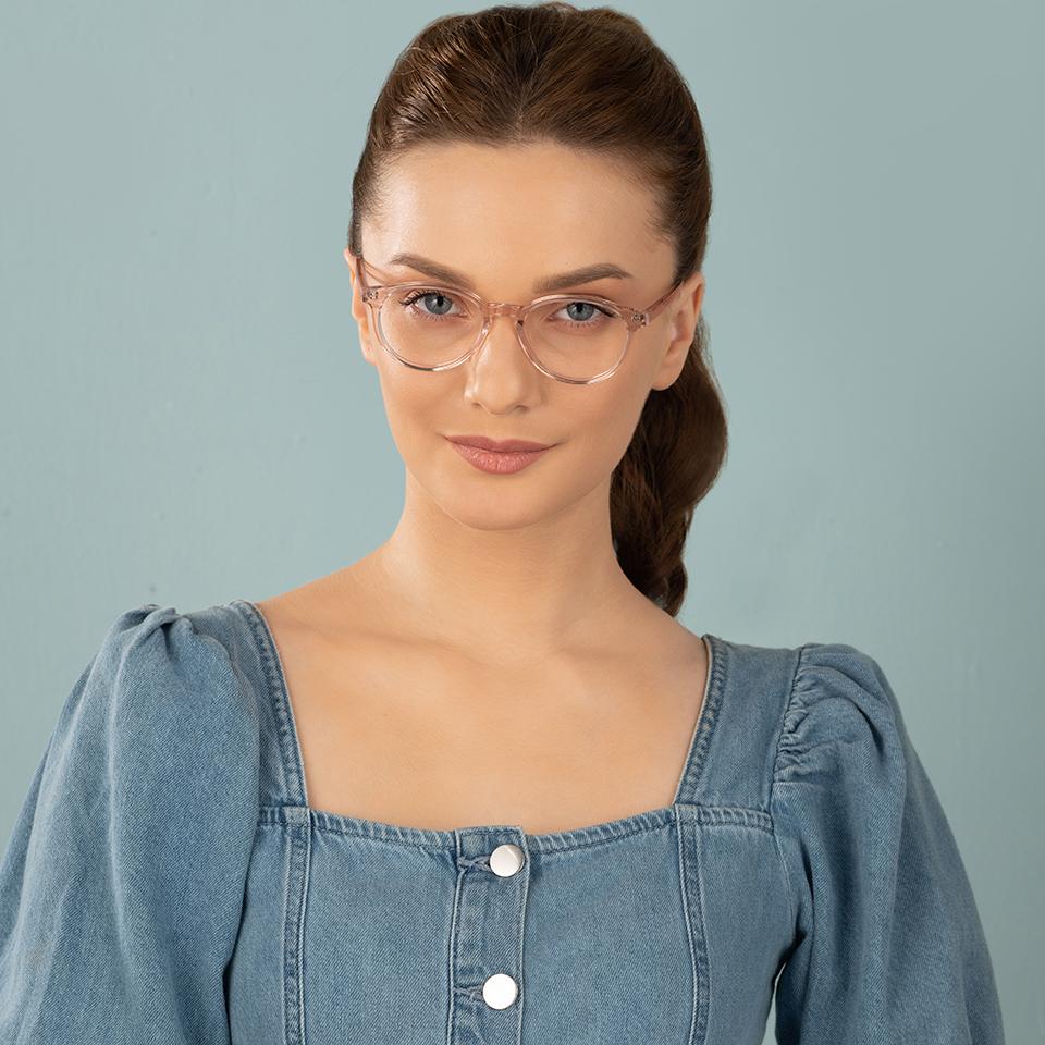 Round Eyeglasses-Frame Round--EG